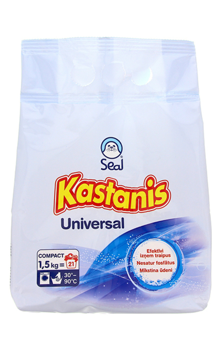 KASTANIS KASTANIS Universal veļas pulveris, 1500g 1500 g