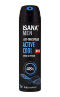 ISANA MEN Active Cool izsmidzināms antiperspirants, 150ml