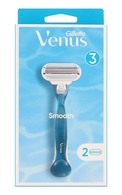 GILLETTE Venus Smooth бритвенный станок для женщин + 2 кассеты