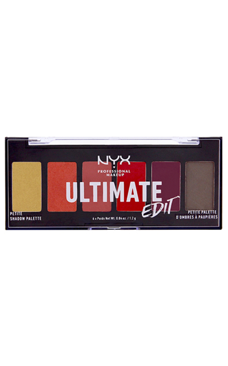 NYX PROFESSIONAL MAKEUP NYX PROFESSIONAL MAKEUP Ultimate Edit Petit acu ēnu palete, 03 Phoenix, 7.2g 1,2 g