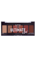 NYX PROFESSIONAL MAKEUP Ultimate Edit Petit палетка теней для век, 01 Warm Neutrals,  7.2г