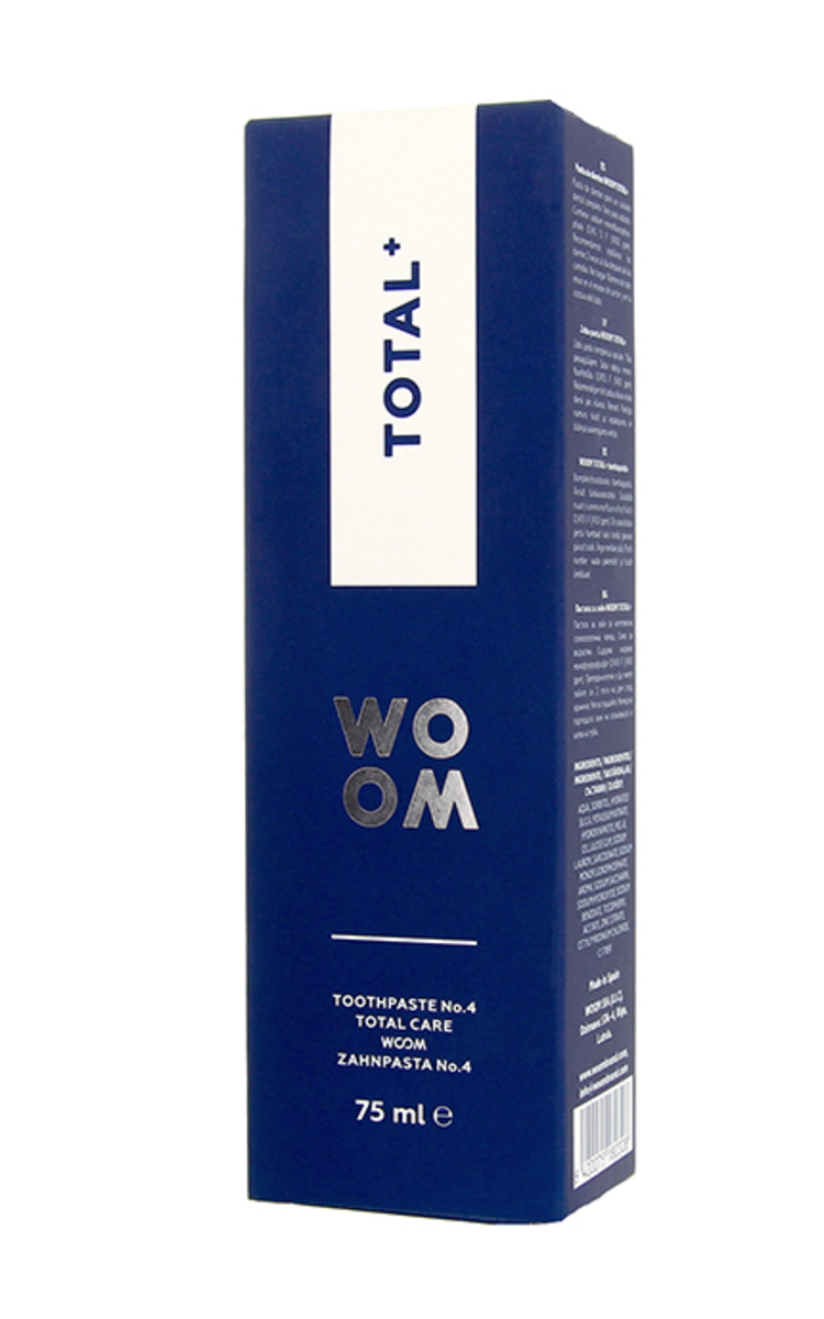 WOOM WOOM Total+ zobu pasta, 75ml 75 ml