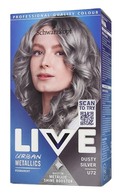 LIVE COLOR Перманентная краска для волос с металлическим эффектом, U72 Dusty Silver