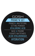 GOSH Prime´n Set Primer&Mattifying birstošais pūderis, 7g