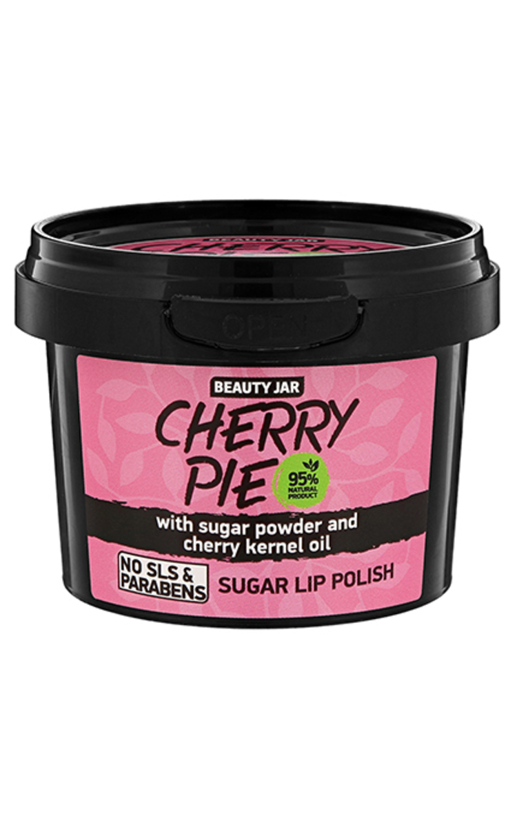 BEAUTY JAR BEAUTY JAR Cherry Pie сахарный скраб для губ, 120г 120