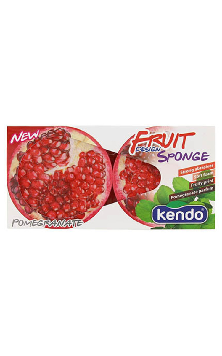 KENDO KENDO Fruit Design Pomegranateгубки для посуды, 2шт. 2 шт