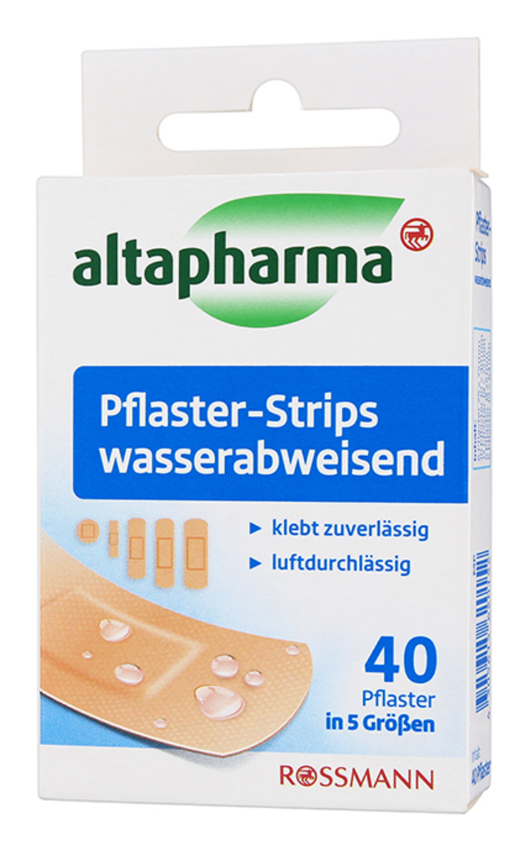 ALTAPHARMA ALTAPHARMA Водостойкие пластыри, 40шт. 40 шт