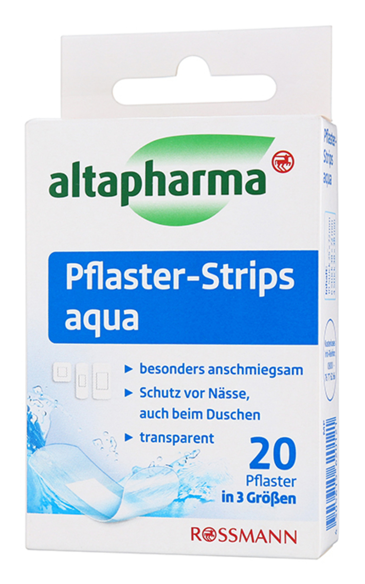 ALTAPHARMA ALTAPHARMA Водостойкие пластыри, 20шт. 20 шт