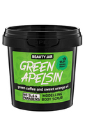 BEAUTY JAR Green Apelsin modelējošs ķermeņa skrubis, 200g