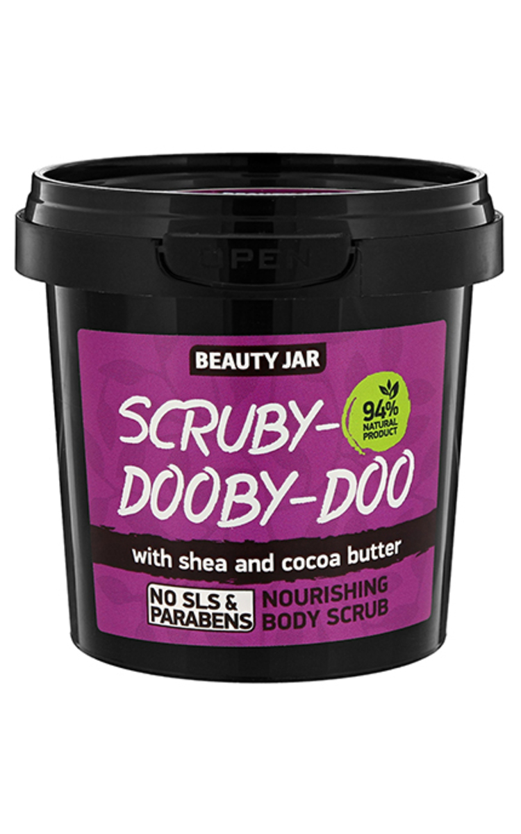 BEAUTY JAR BEAUTY JAR Scruby-Dooby-Doo питательный скраб для тела, 200г 200 г