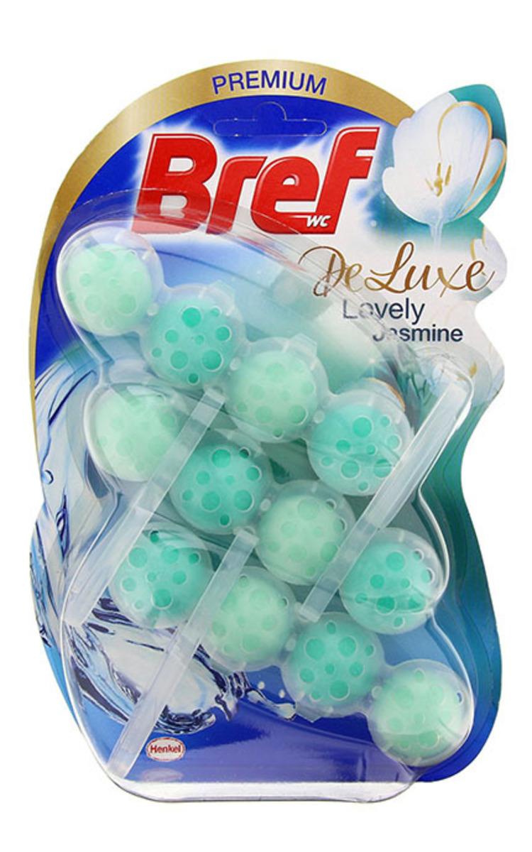 BREF BREF De Luxe Lovely Jasmine туалетный блок, 3x50г 150 г