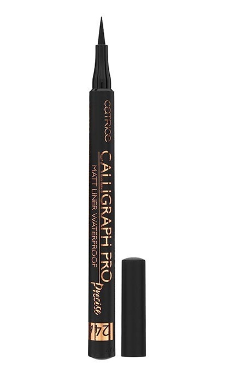 CATRICE CATRICE Calligraph Pro Precise 24h Matt acu laineris, 1.2ml Ultra Black