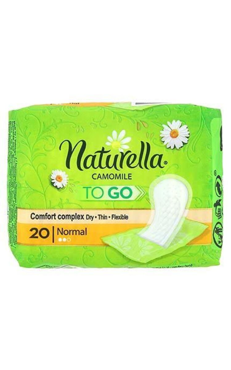 NATURELLA NATURELLA To Go Normal biksīšu ieliktnīši, 20gab. 20 gab.