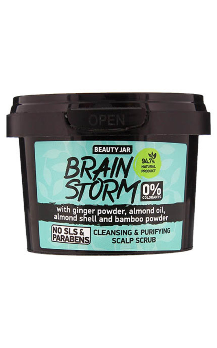 BEAUTY JAR BEAUTY JAR Brain Storm скраб для кожи головы, 100г 100 г