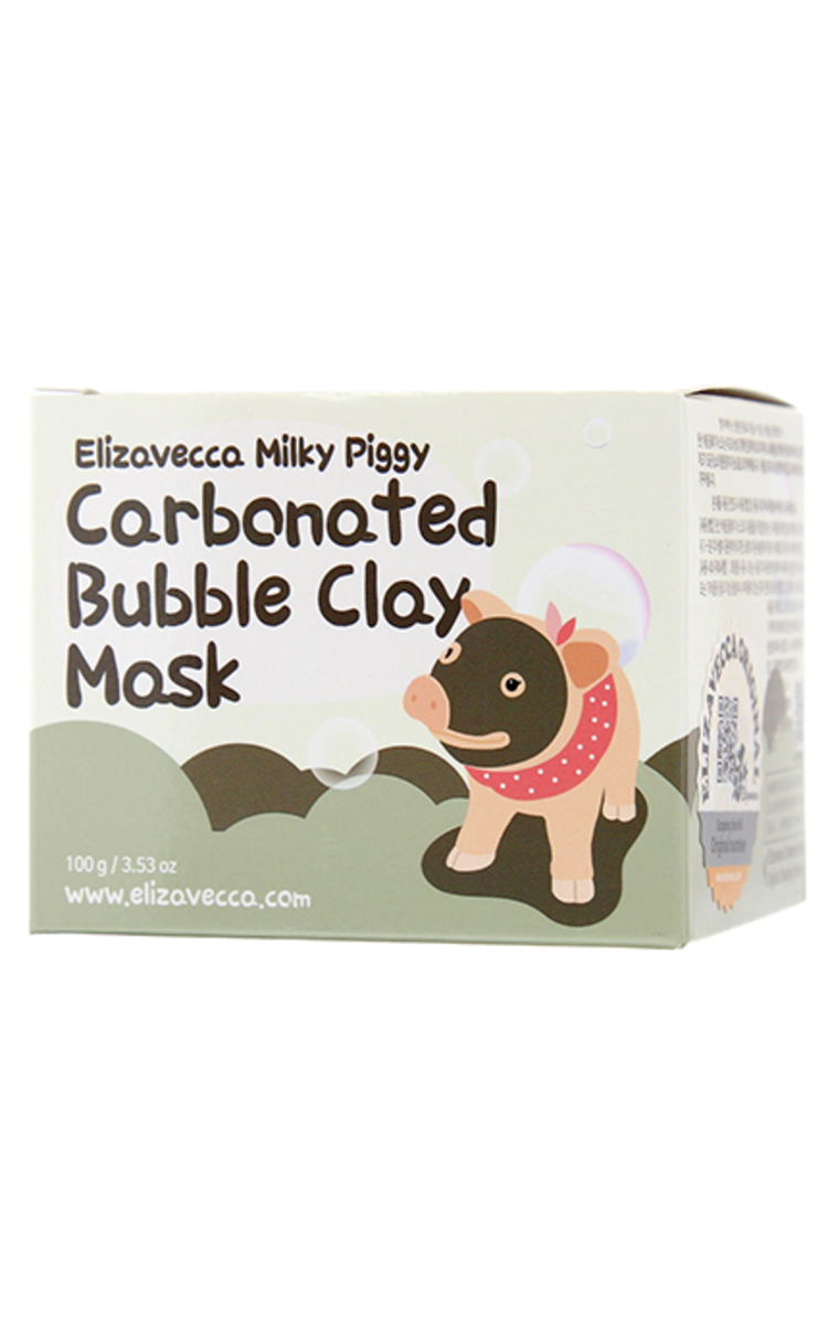 ELIZAVECCA ELIZAVECCA Carbonated Bubble Clay Mask очищающая глиняно-пузырьковая маска на основе древесного угля, 100г 100 мл