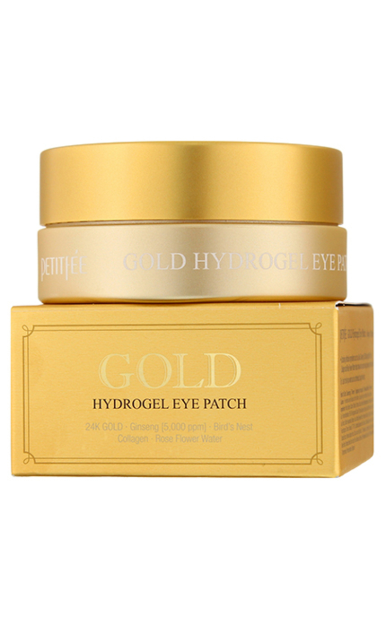 PETITFEE PETITFEE Gold Hydrogel Eye Patch hidrogela patči ādai ap acīm, 60gab. 60 gab.