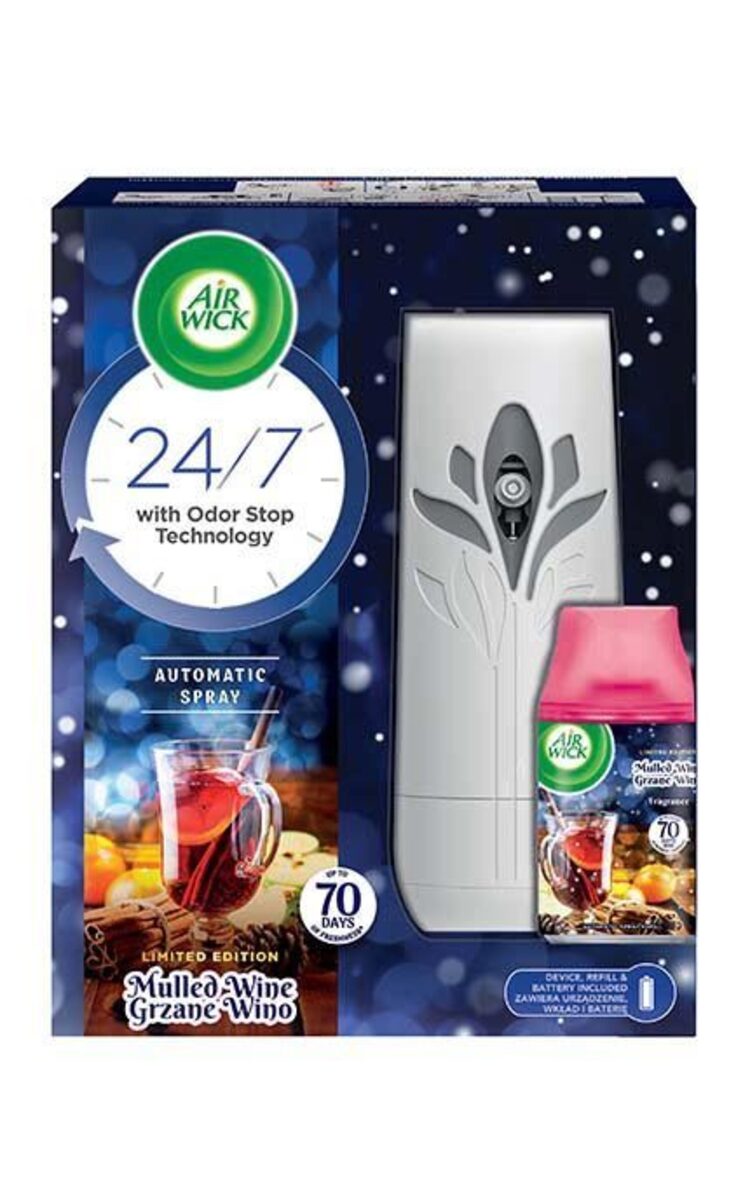 AIR WICK AIR WICK Freshmatic Mulled Wine automātiskais gaisa atsvaidzinātājs, 250ml 1 gab.