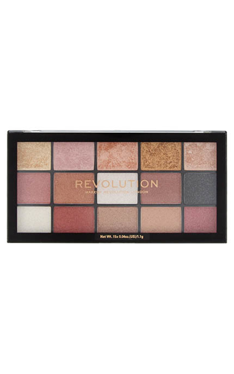 MAKE UP REVOLUTION MAKEUP REVOLUTION Reloaded Affection acu ēnu palete, 15 toņi 1 gab.