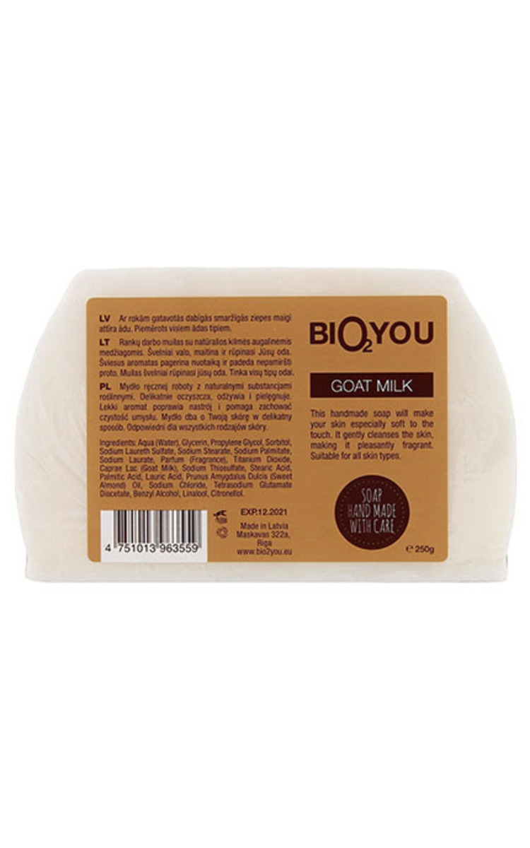 BIO2YOU BIO2YOU Kazas Piens ziepes, 250g 250 g