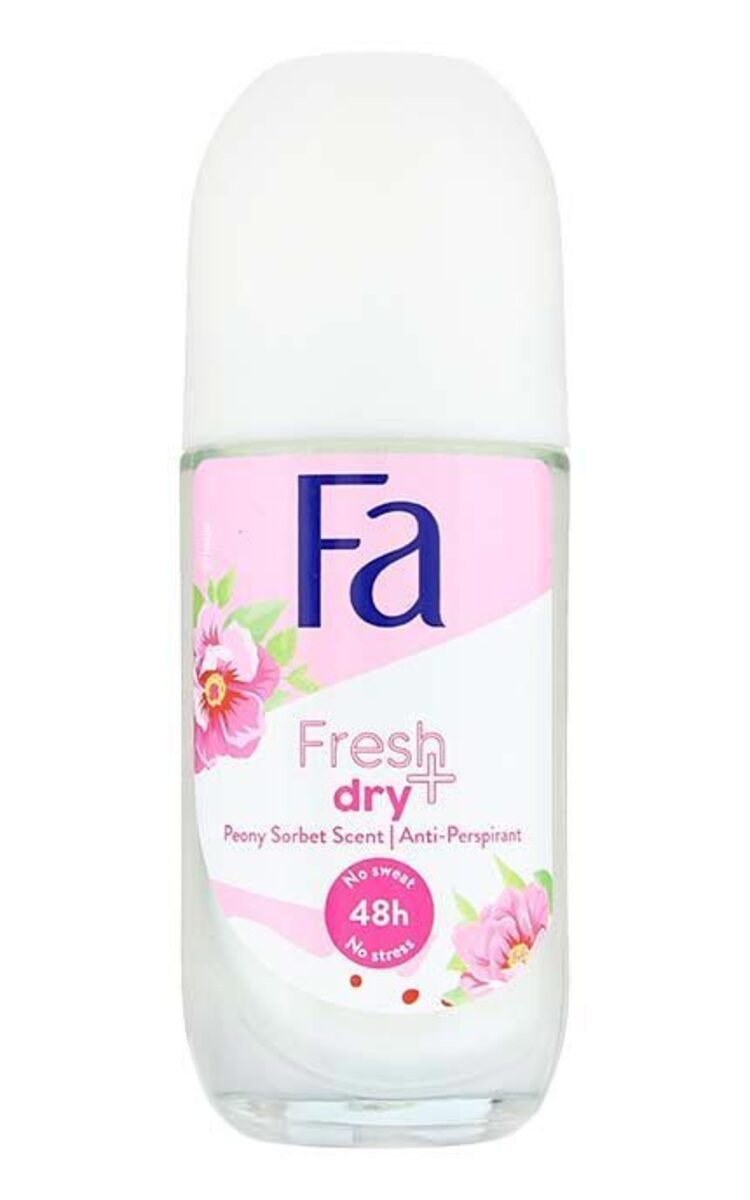 FA FA Fresh&Dry Peony Sorbet роликовый дезодорант для женщин, 50мл 50 мл