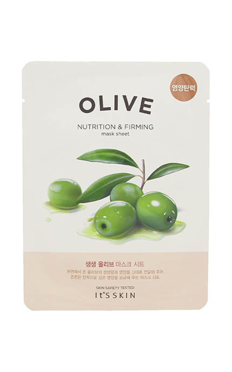 IT'S SKIN IT'S SKIN Fresh Oliva тканевая маска с оливой для лица, 1шт.х20г 1 шт