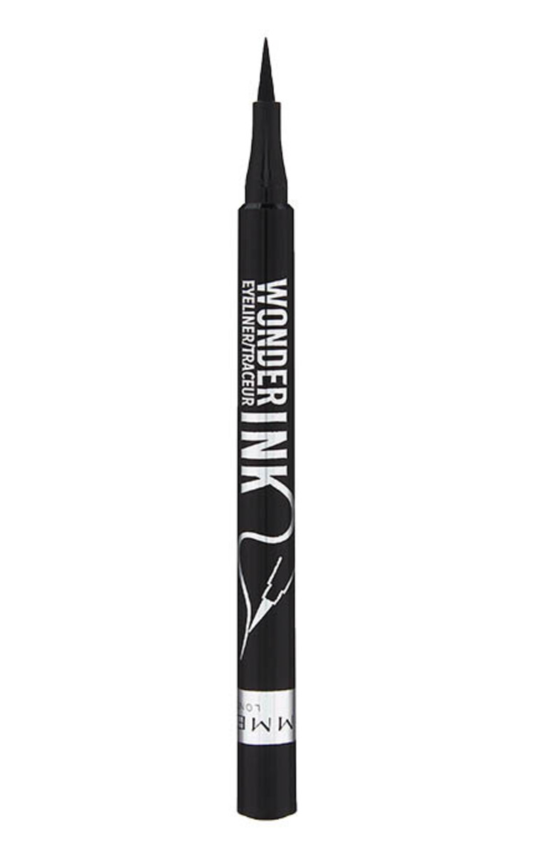 RIMMEL RIMMEL Wonder Ink Waterproof лайнер для глаз, Black, 1мл Ultra Black