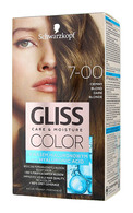 GLISS COLOR Care&Moisture стойкая краска для волос, 7-00 Темно-русый, 1шт.