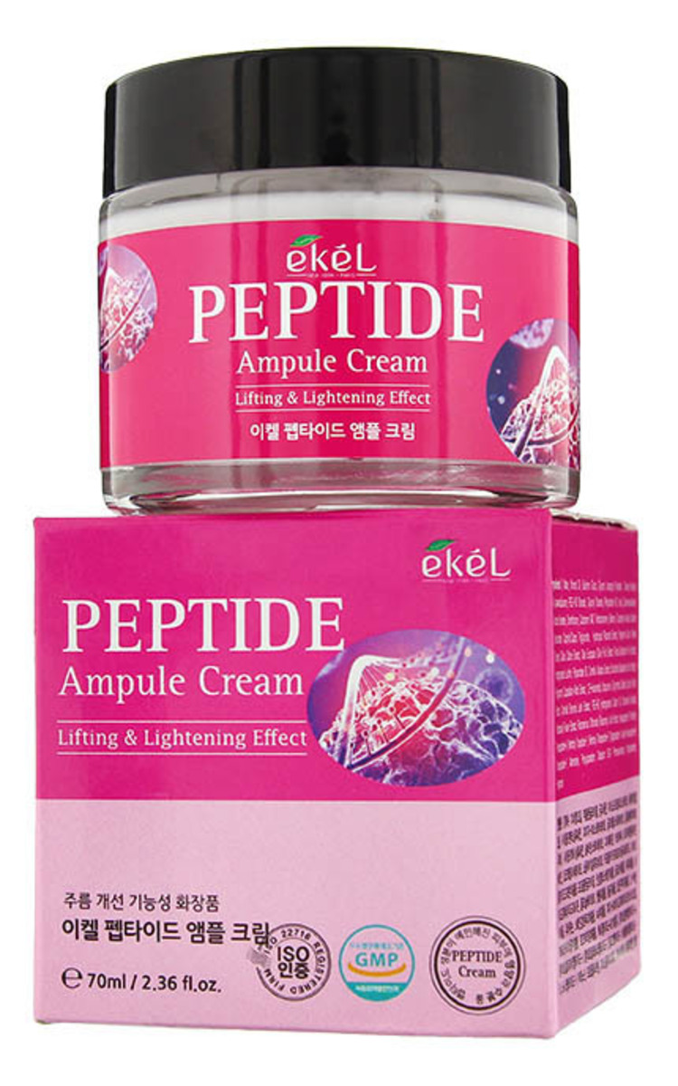 EKEL EKEL Ampoule Peptide Cream концентрированный пептидный крем для лица, 70мл 70 мл