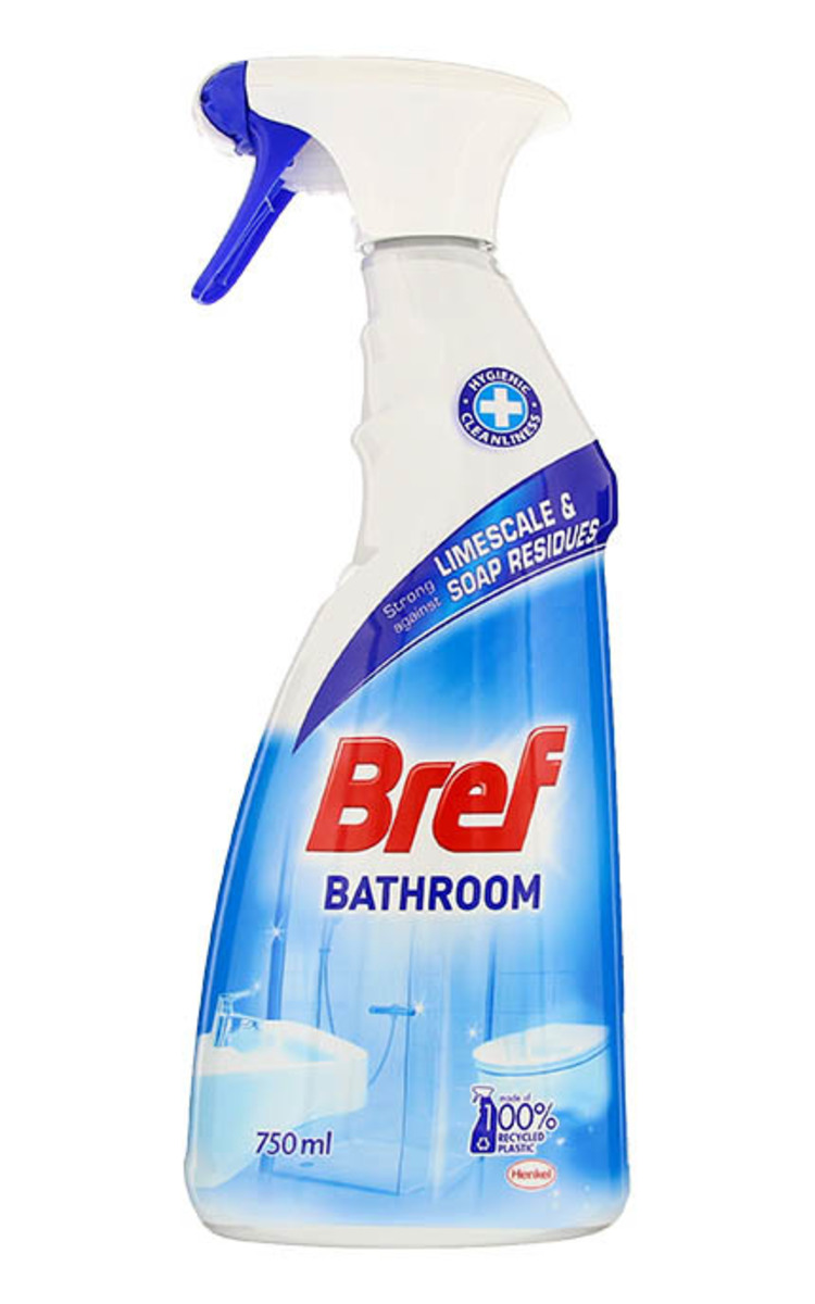 BREF BREF Bathroom Lime Scale līdzeklis vannas istabas tīrīšanai, 750ml 750 ml