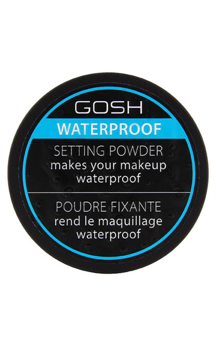 GOSH GOSH Waterproof Setting Powder водостойкая рассыпчатая пудра для фиксации макияжа, 7г 7 г