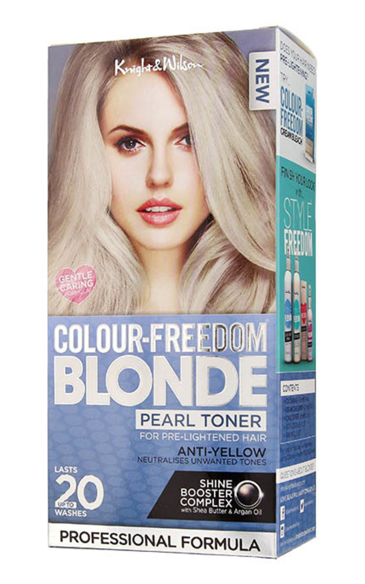 COLOUR FREEDOM COLOUR FREEDOM Blonde Pearl тонирующее средство для светлых волос 1 шт