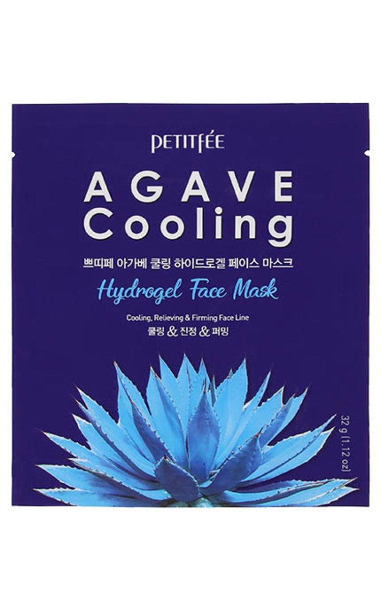 PETITFEE PETITFEE Agave Cooling Hydrogel Face Mask охлаждающая гидрогелевая маска с экстрактом агавы для лица, 1gab., 32ml 1 шт