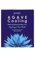 PETITFEE Agave Cooling Hydrogel Face Mask охлаждающая гидрогелевая маска с экстрактом агавы для лица, 1gab., 32ml