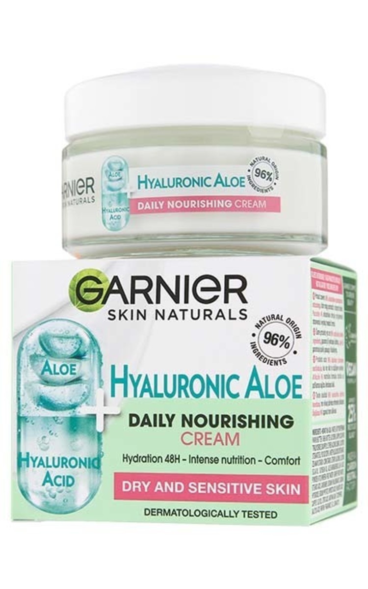 GARNIER GARNIER Skin Naturals Hyaluronic Aloe увлажняющий крем, 50мл 50 мл