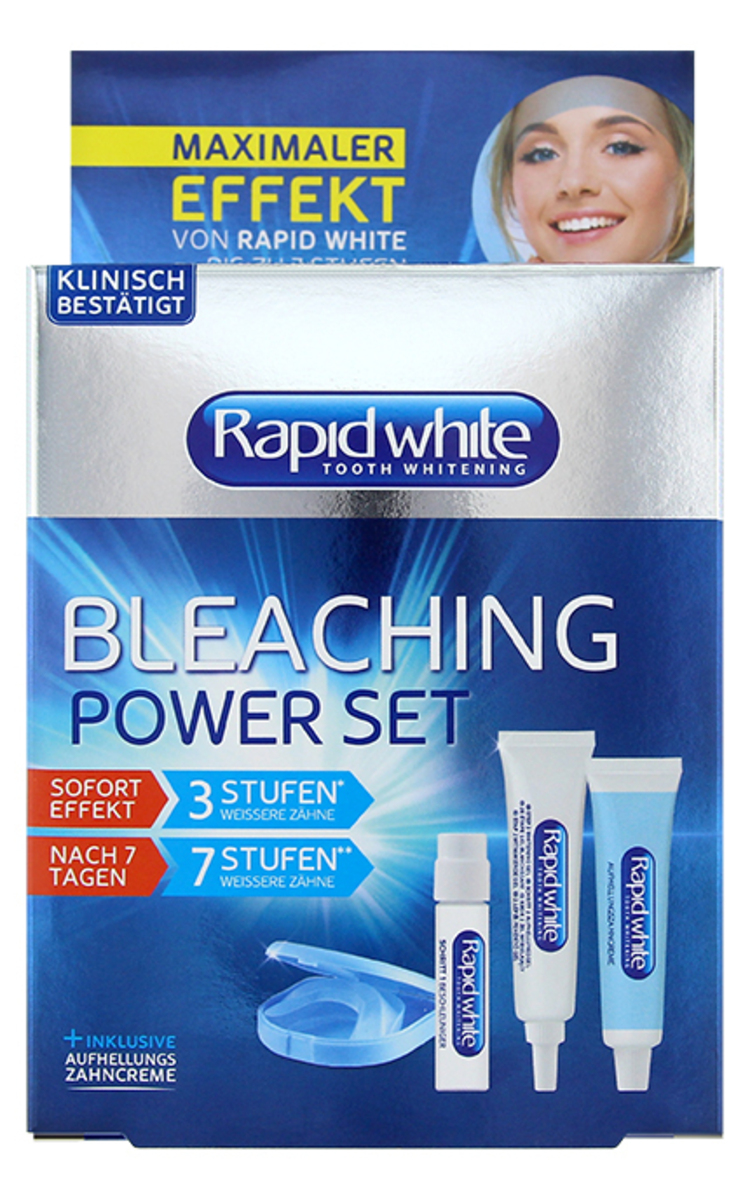 RAPID WHITE RAPID WHITE Power Set система для отбеливания зубов 1 шт