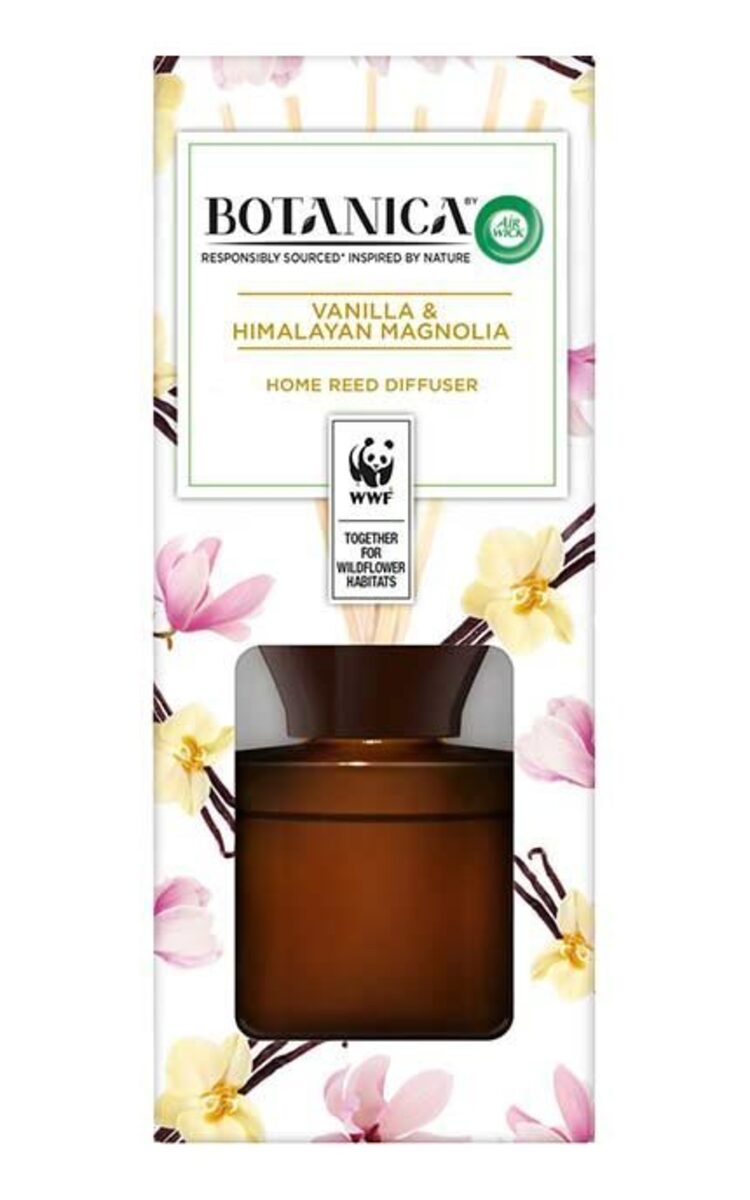 AIR WICK BOTANICA AIR WICK Botanica Vanilla&Himalayan Magnolia освежитель воздуха со стержневым диффузором, 80мл 80 мл