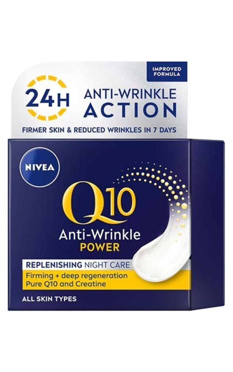 NIVEA VISAGE NIVEA Q10 Anti-Wrinkle Power питательний ночной крем против морщин, 50мл 50 мл