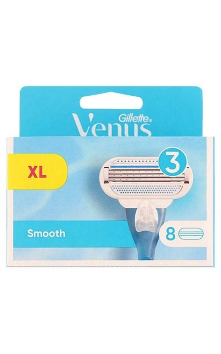 GILLETTE GILLETTE Venus Smooth XL maināmas skuvekļa kasetnes, 8gab. 8 gab.