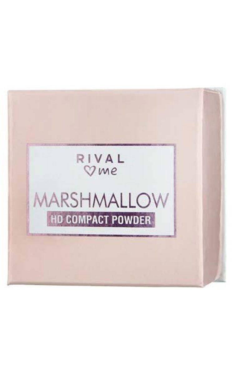 RIVAL LOVES ME RIVAL LOVES ME Marshmallow HD kompaktais pūderis, 8g 8 g