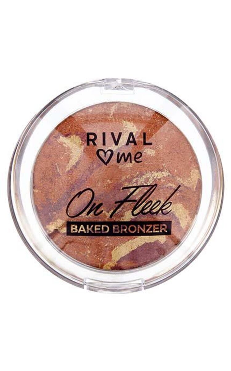 RIVAL LOVES ME RIVAL LOVES ME Baked Bronzer kompakts bronzējošais līdzeklis, 01 Venus, 12g 12 g