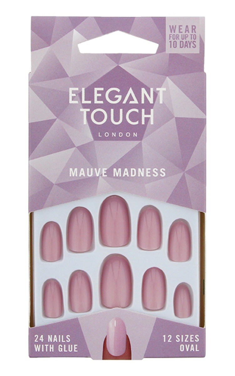 ELEGANT TOUCH ELEGANT TOUCH Mauve Madness комплект накладных ногтей, 24шт. 1 шт