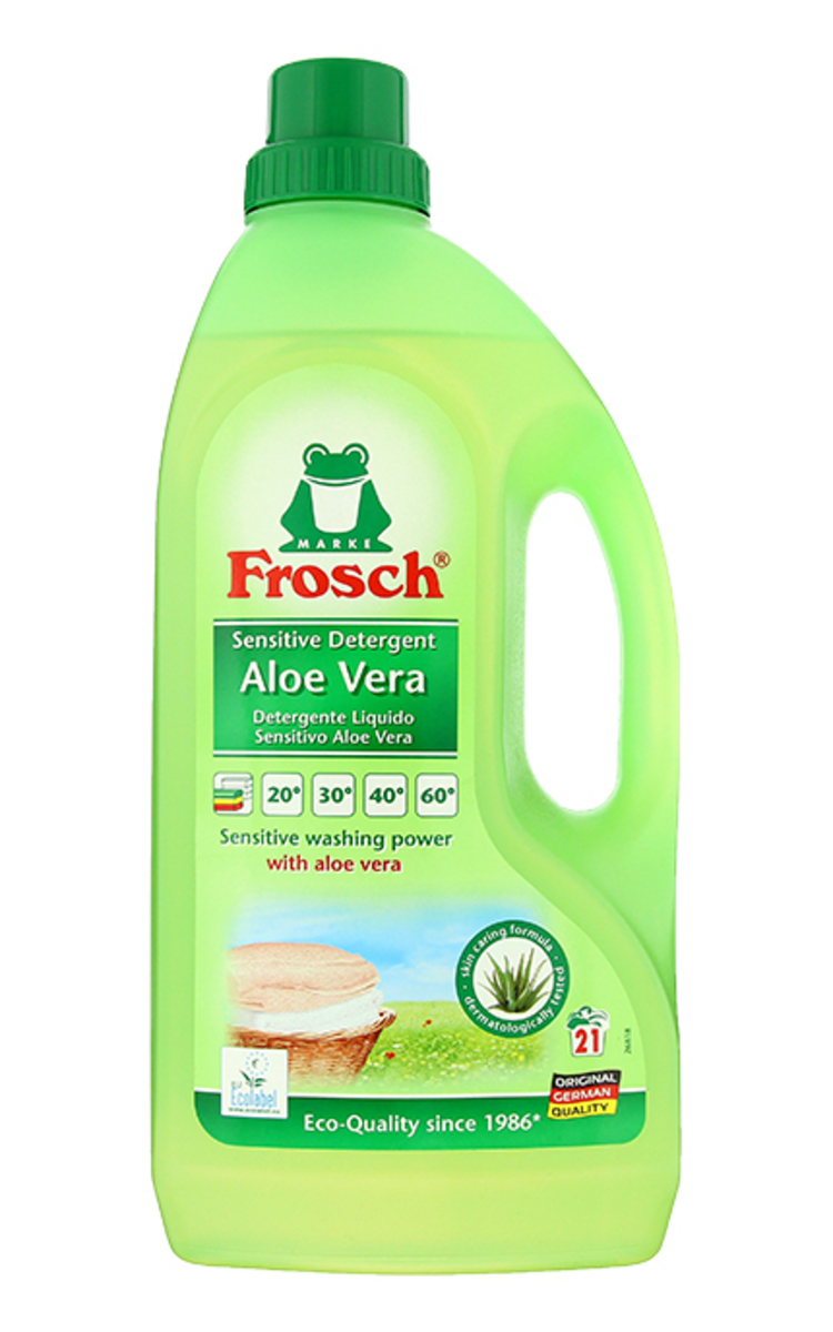 FROSCH FROSCH Aloe Vera Sensitive veļas mazgāšanas līdzeklis, 1.5l 1500 ml