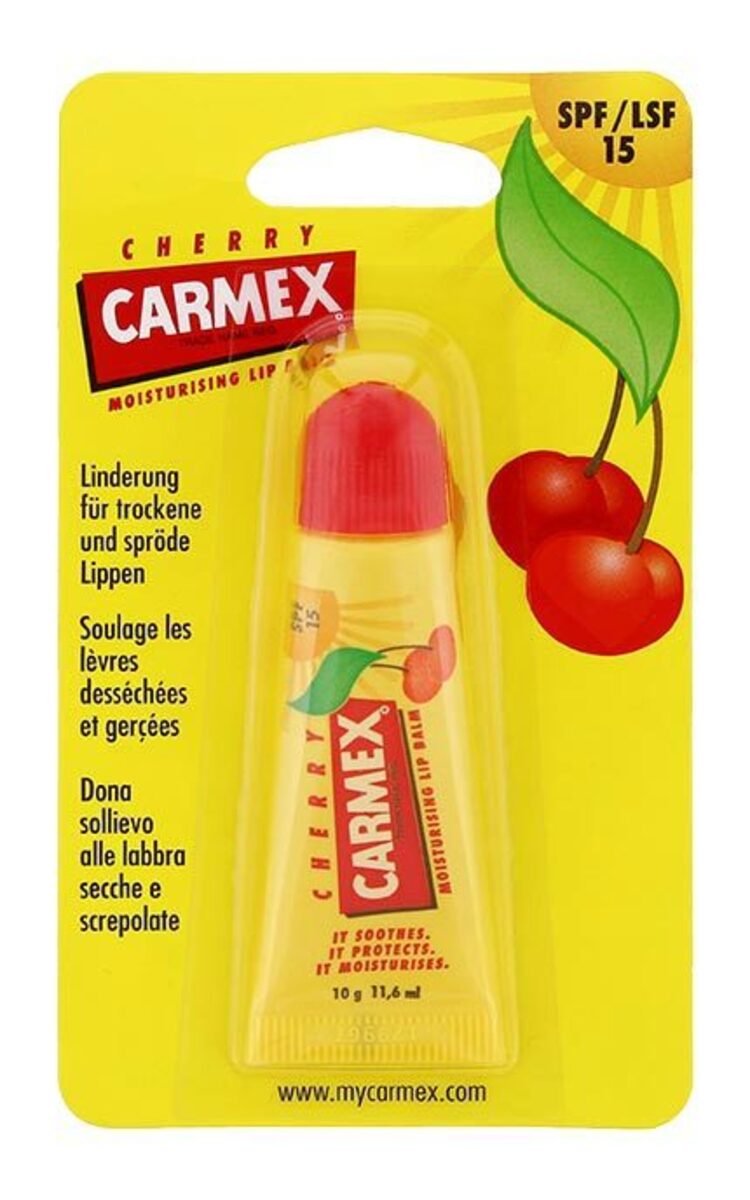 CARMEX CARMEX Cherry, SPF/LSF15 lūpu balzams, 11.6ml 10 g