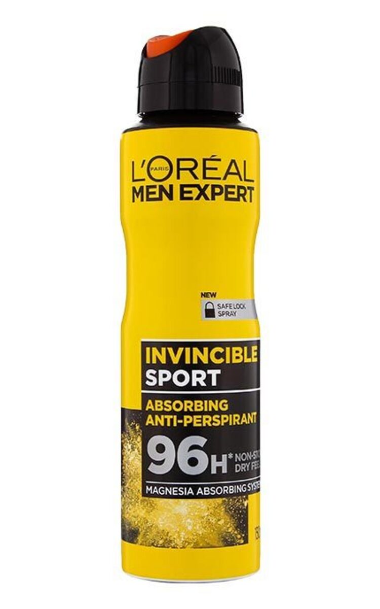 L`OREAL MEN EXPERT L`OREAL MEN EXPERT Invincible Sport izsmidzināms antiperspirants, 150ml 150 ml