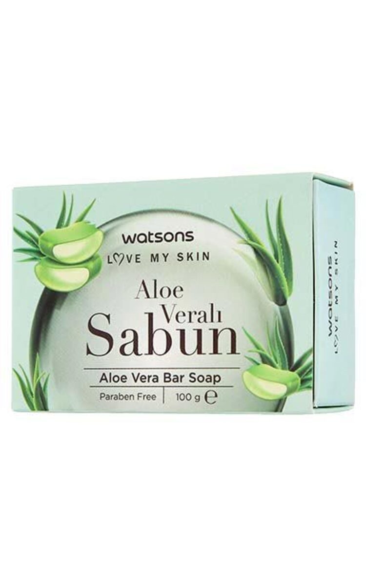 WATSONS LOVE MY SKIN WATSONS LOVE MY SKIN Aloe мыло, 100г 100 г