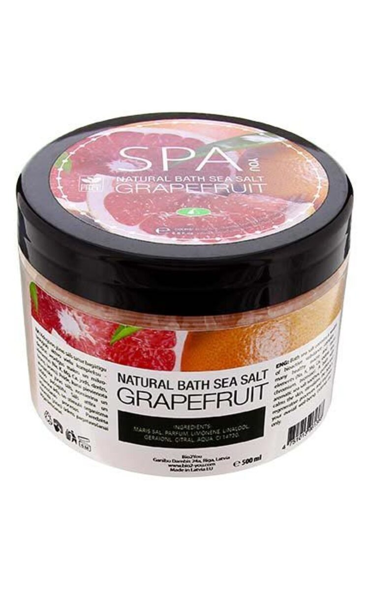 BIO2YOU BIO2YOU SPA Grapefruit jūras vannas sāls, 500ml 500 g