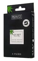 BEAUTY FORMULAS Hemp gela spilventiņi ādai zem acīm, 6 pāri