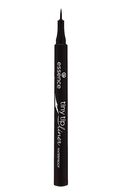 ESSENCE Tiny Tip Waterproof acu laineris, 01 Deep Black, 1.1ml