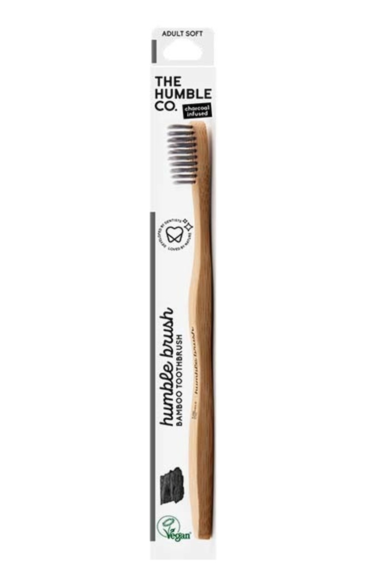 HUMBLE HUMBLE BRUSH Charcoal зубная щетка с мягкой щетиной, 1шт. 1 шт