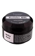 SINCERO SALON Builder базовый гель для ногтей, Milky Rose, 15мл